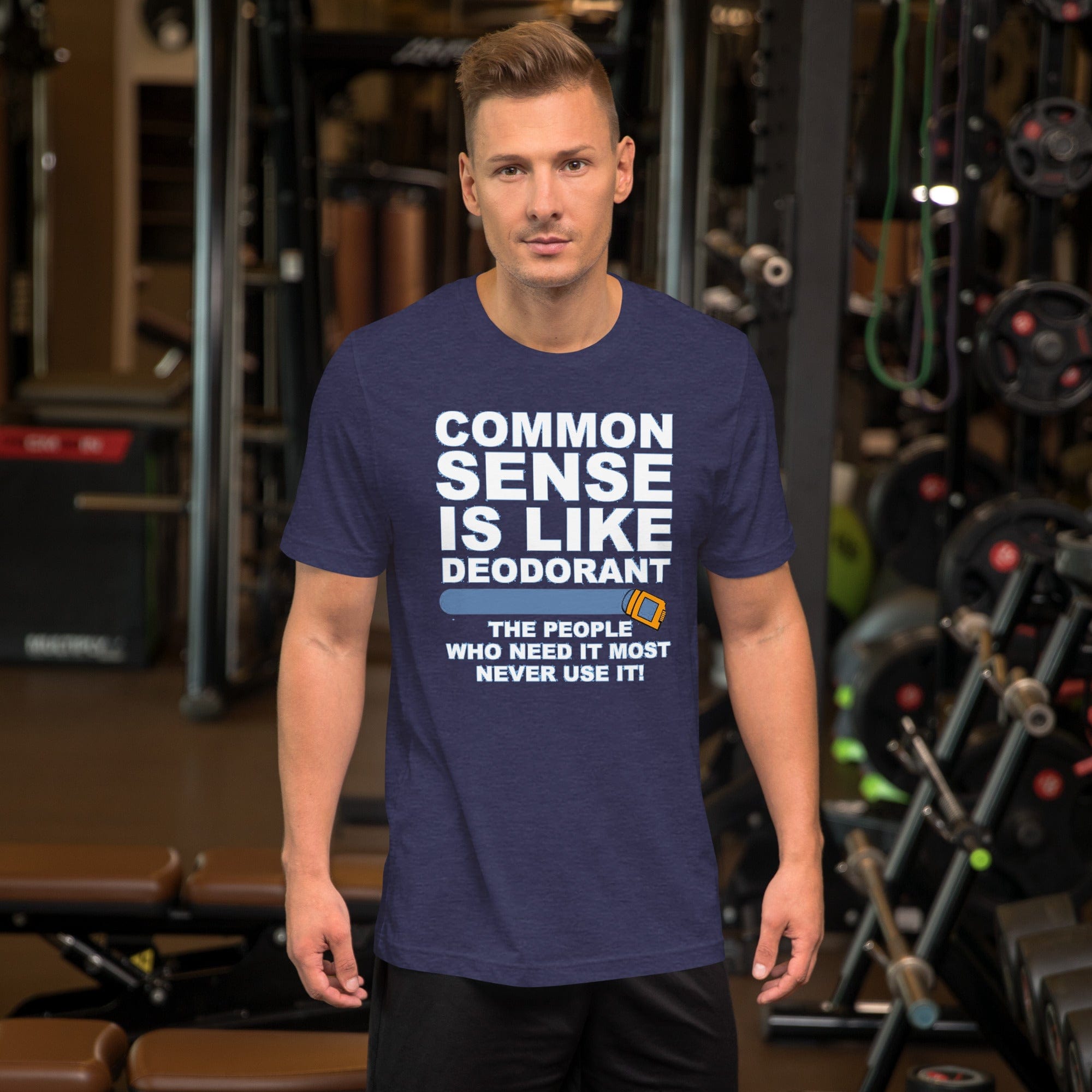 MoneyShot Heather Midnight Navy / XS Common sense