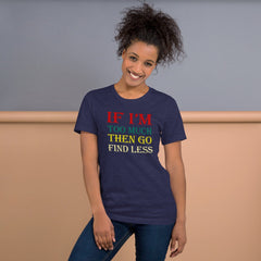 MoneyShot Heather Midnight Navy / XS If I'm 2 much