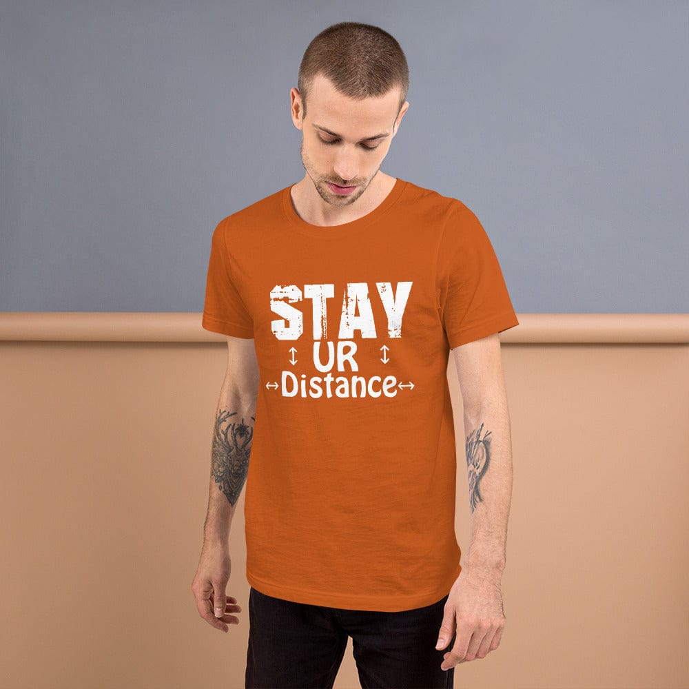 Absolutestacker2 Autumn / S Stay ur distance Custom T-shirts