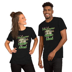 Absolutestacker2 Black Heather / XS Welcome 2 hustle hood