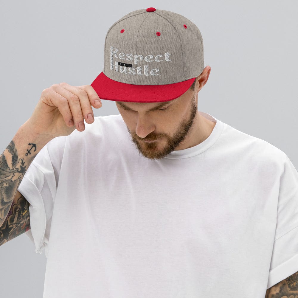 Absolutestacker2 Heather Grey/ Red Respect
