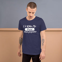 Absolutestacker2 Heather Midnight Navy / XS I rather be paid