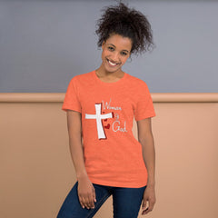 Absolutestacker2 Heather Orange / S Women of God