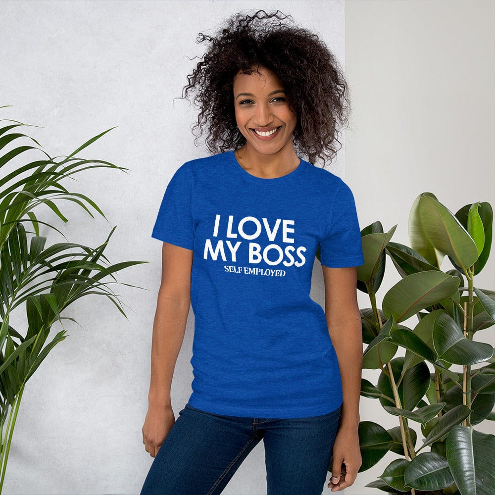 Absolutestacker2 Heather True Royal / S I love my boss