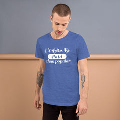 Absolutestacker2 Heather True Royal / S I rather be paid