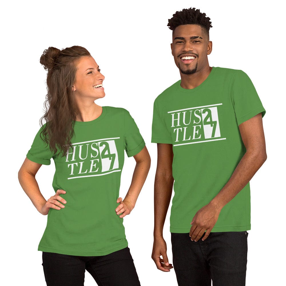 Absolutestacker2 Leaf / S Hustle 24 7 Custom T-shirt