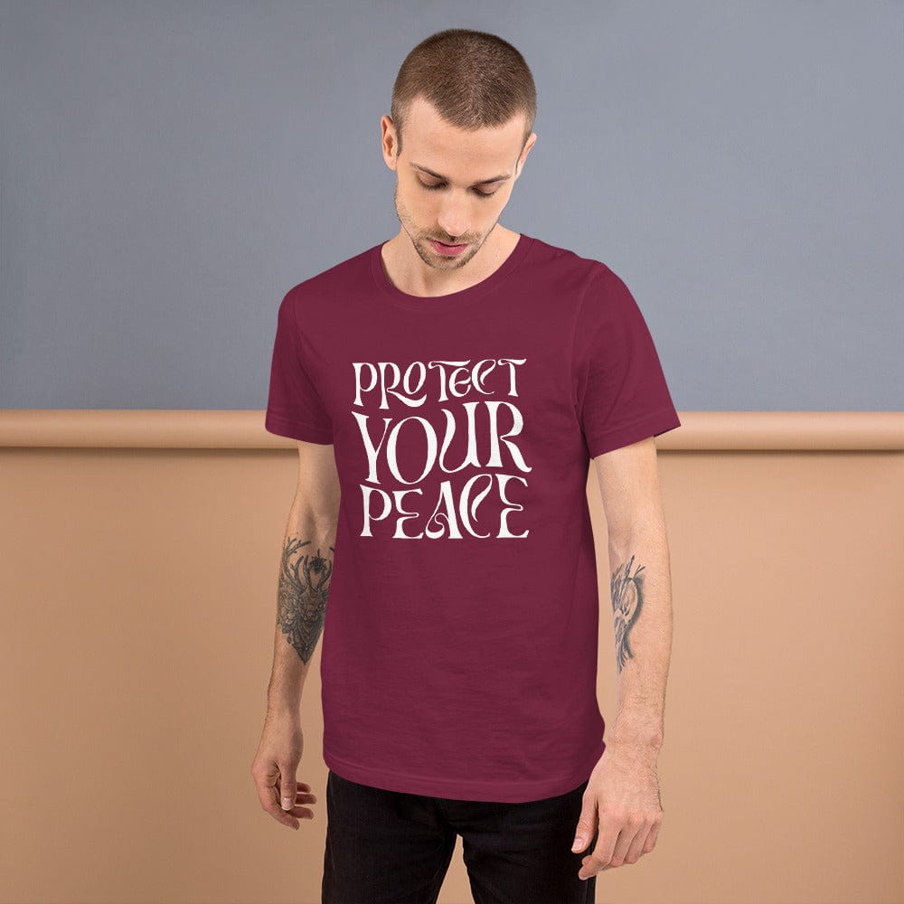 Absolutestacker2 Maroon / XS Protect your peace