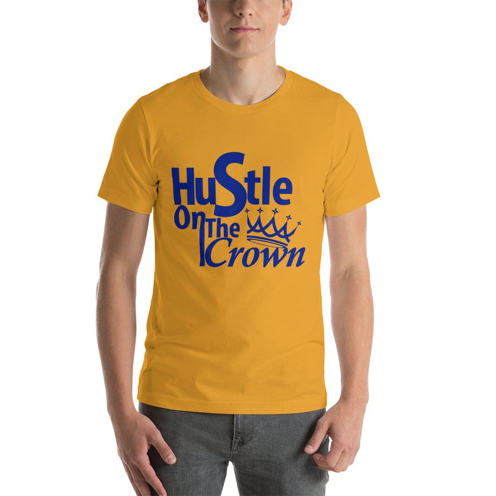 Absolutestacker2 Mustard / S Hustle on the crown Custom T-shirt