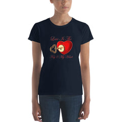 Absolutestacker2 Navy / S Love is the key