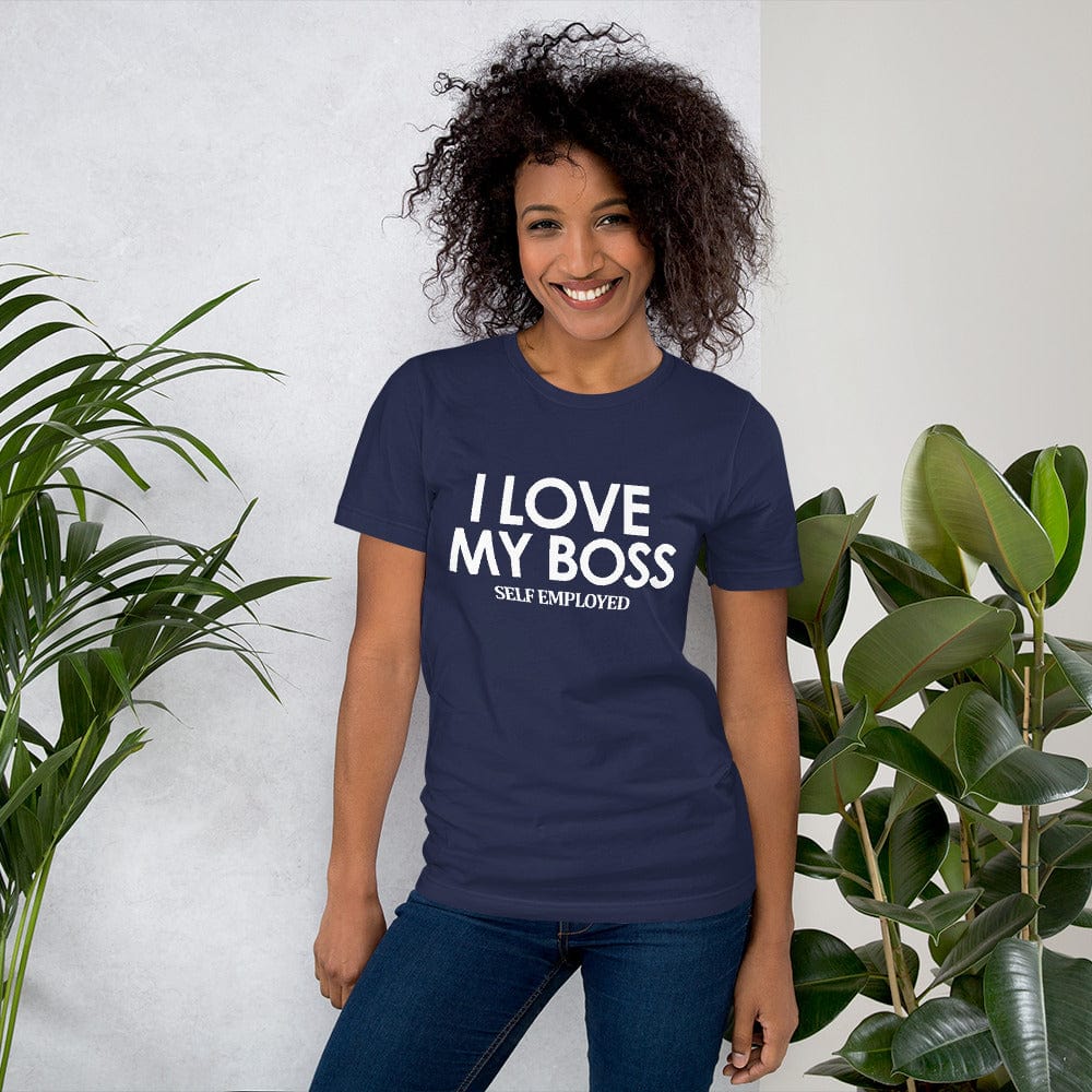 Absolutestacker2 Navy / XS I love my boss