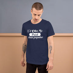 Absolutestacker2 Navy / XS I rather be paid