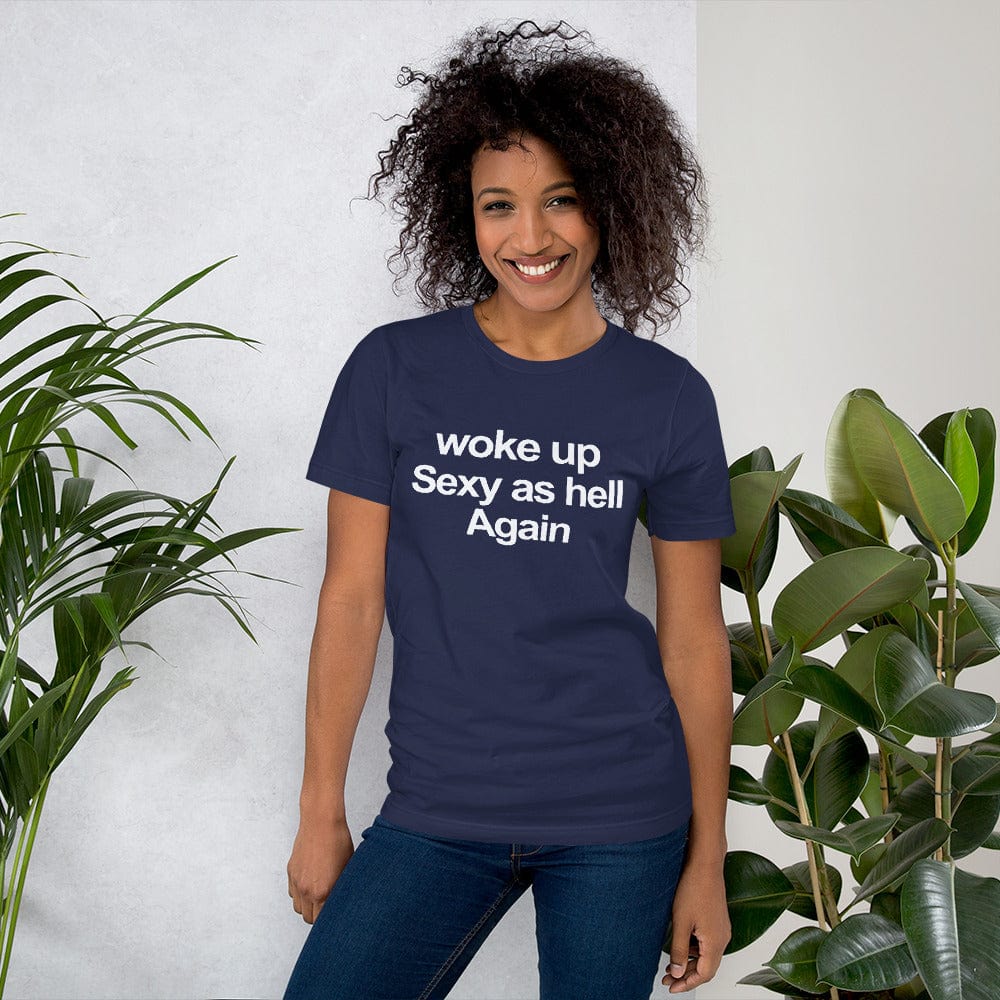 Absolutestacker2 Navy / XS Woke up sexy
