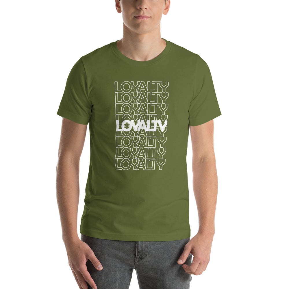 Absolutestacker2 Olive / S loyal Custom t-shirt