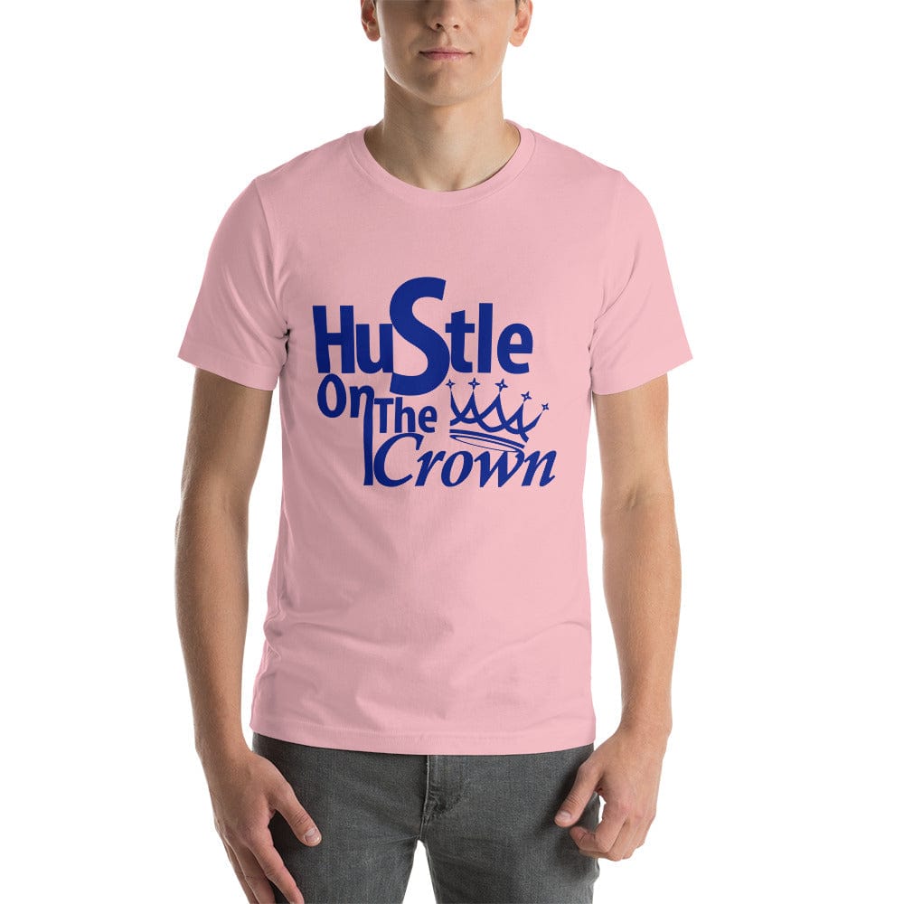 Absolutestacker2 Pink / S Hustle on the crown Custom T-shirt