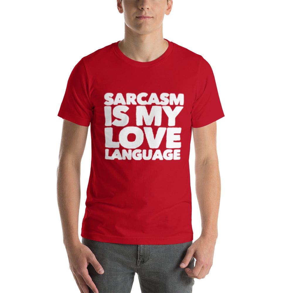 Absolutestacker2 Red / S Sarcasm is my love
