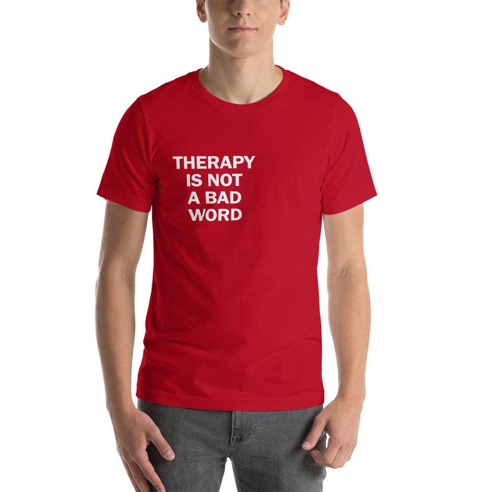 Absolutestacker2 Red / S Therapy is not a bad word