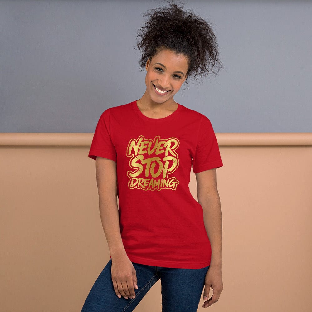 Absolutestacker2 Red / XS Never stop dreaming too