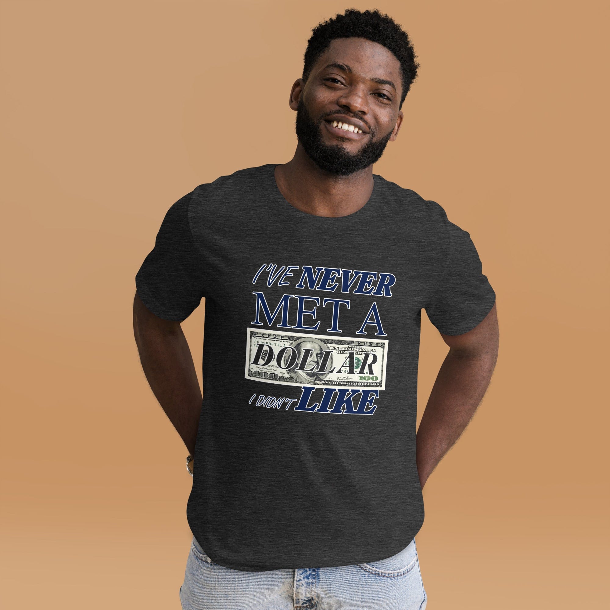 MoneyShot Dark Grey Heather / XS Never met a dollar